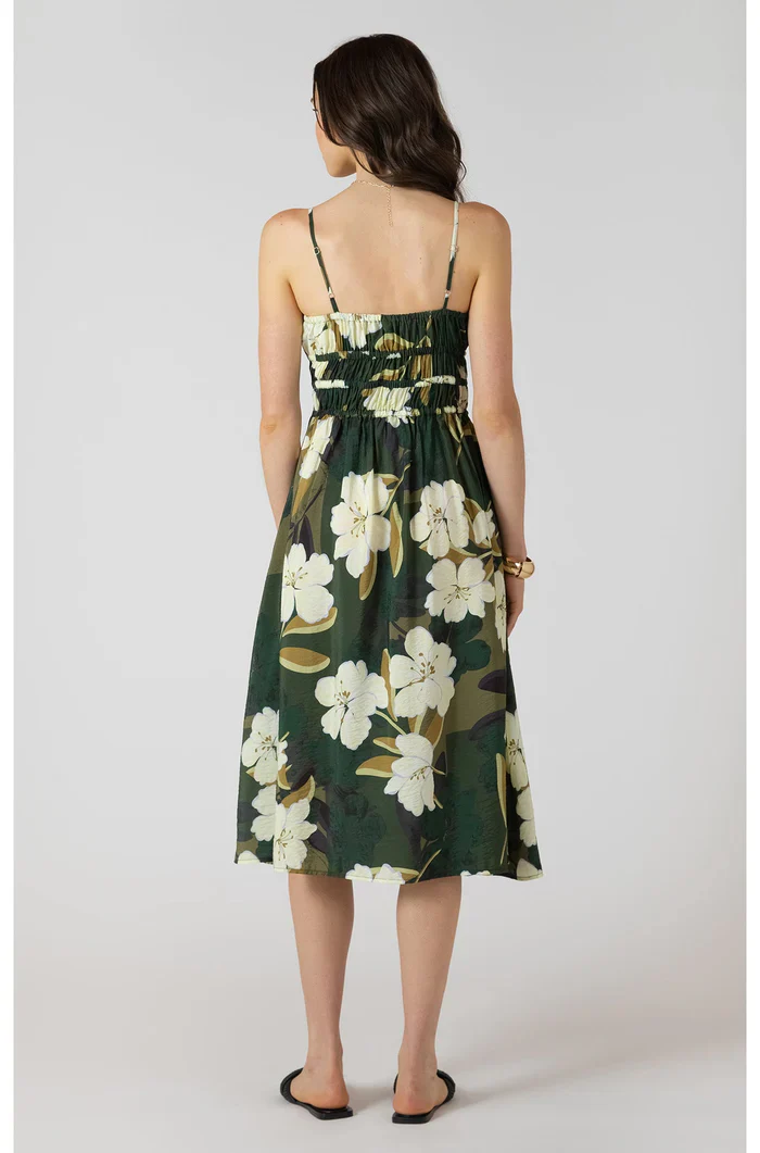 DEX - WOMEN'S ELASTIC WAIST MIDI DRESS - Image 2