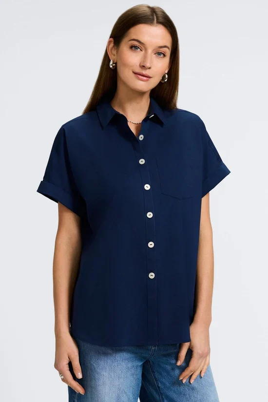FOXCROFT - WOMEN'S ABIGAIL SS SHIRT - Image 3