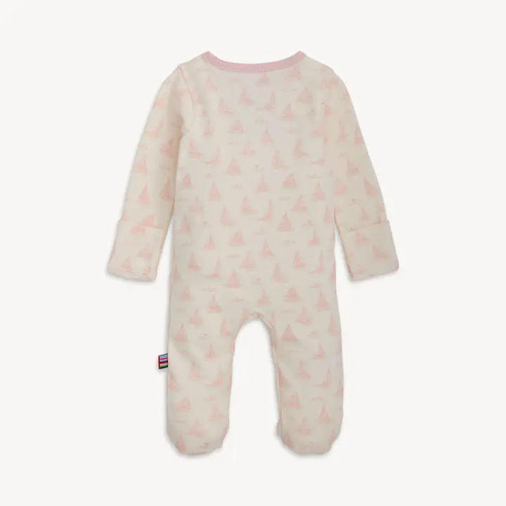 MAGNETIC ME - TINY TIDES PK ORG COT MAGNETIC FOOTIE - Image 4