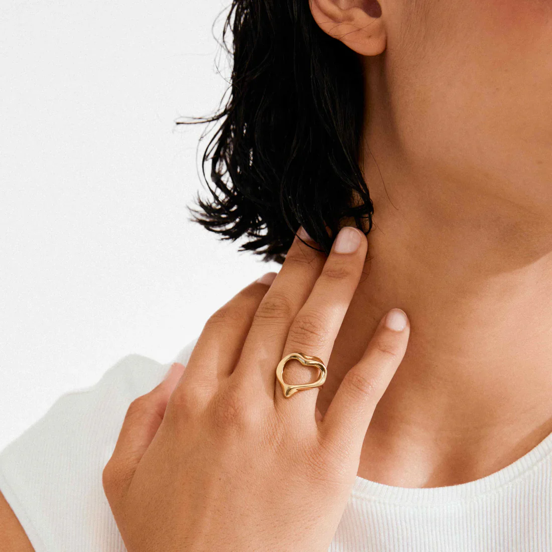 PILGRIM - (W) Ring : Iris : Gold Plated - Gold Plated - Image 2