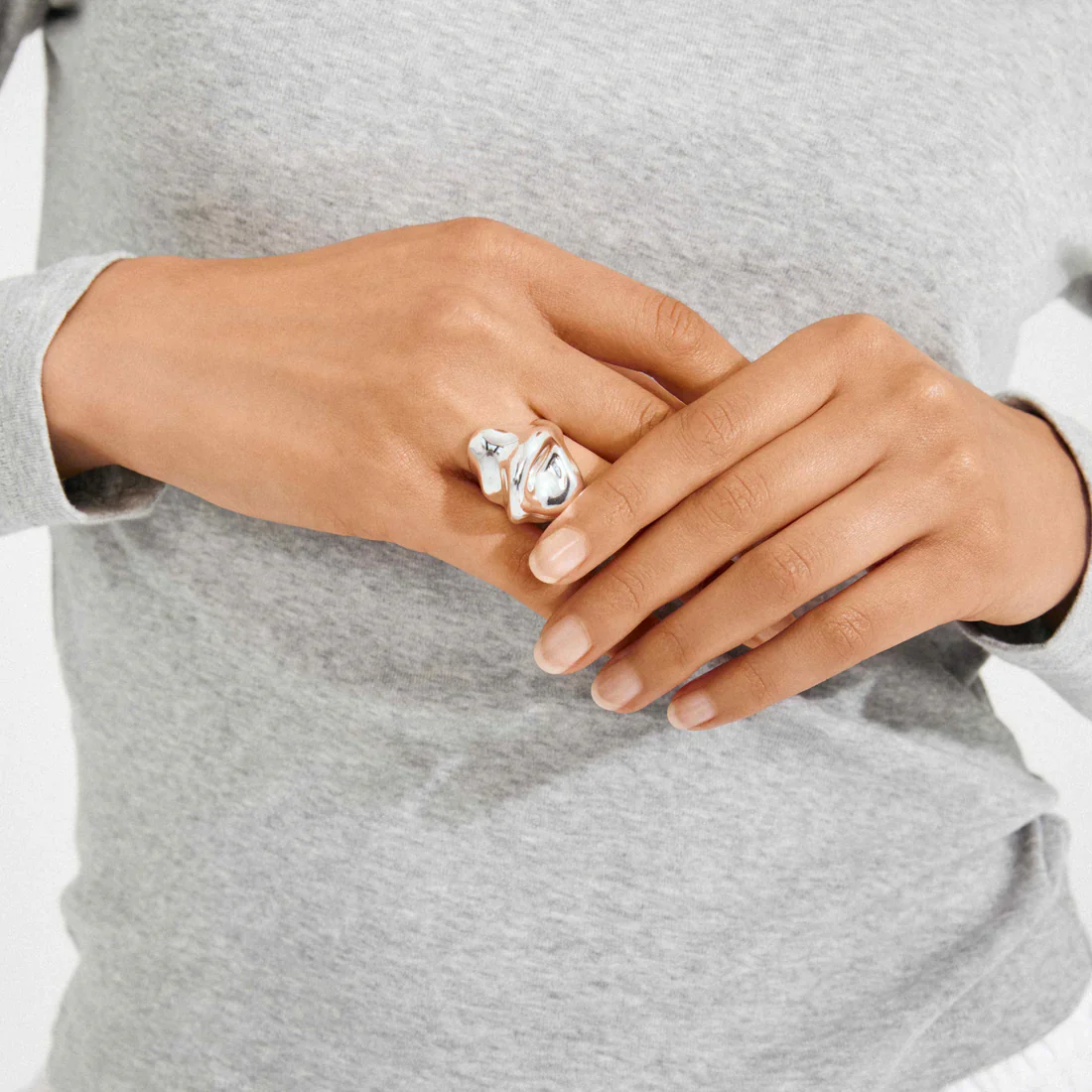 PILGRIM - (W) Ring : Johnnie : Silver Plated - Silver Plated - Image 2