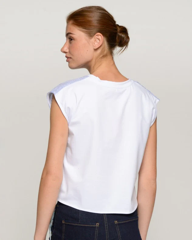VILAGALLO - WOMEN'S ALIZA EMB T-SHIRT - Image 2