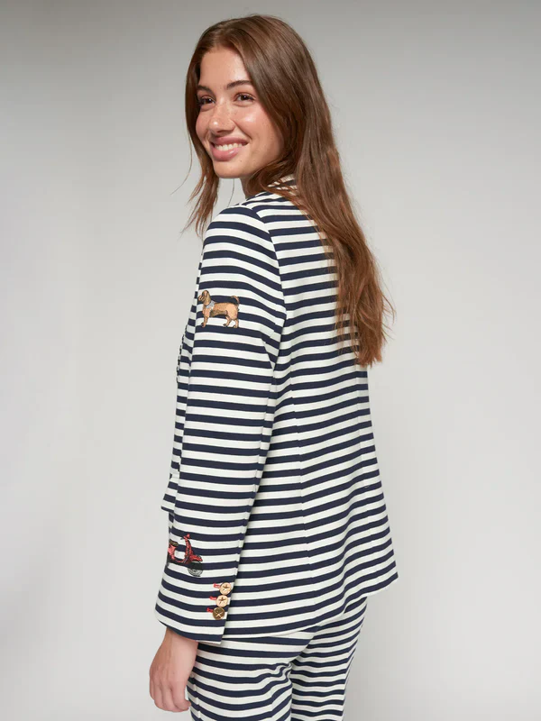 VILAGALLO - WOMEN'S HEATHER EMB JACKET - Image 2